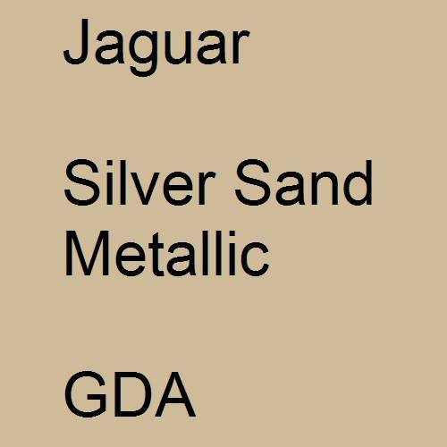 Jaguar, Silver Sand Metallic, GDA.